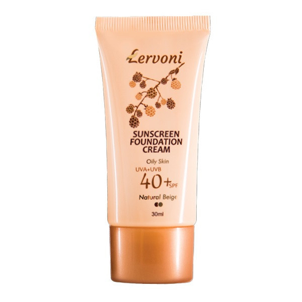کرم ضد آفتاب رنگی لروونی SPF 40 مدل NB G01 محافظ UVA, UVB و PA+++، ضد آب، مناسب پوستهای چرب حجم 30 میلی لیتر