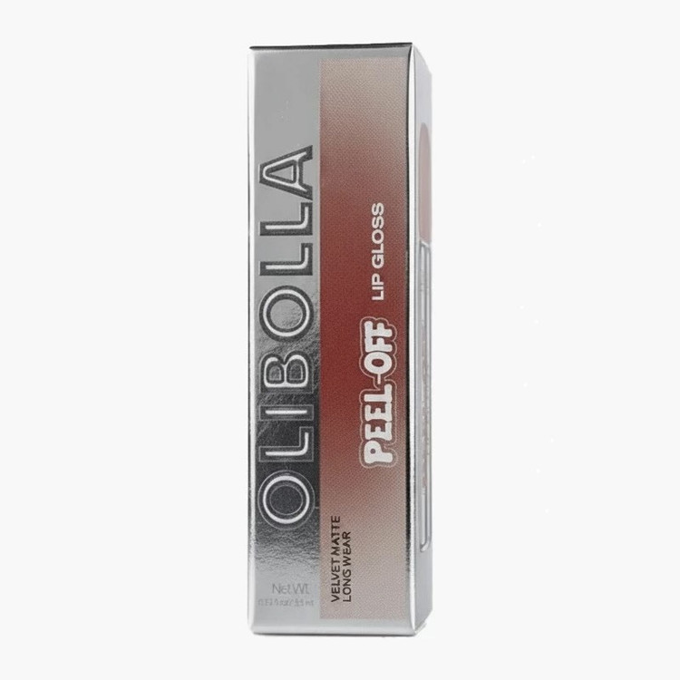 رژ لب مایع مات اولیبولا مدل Peel off شماره 02