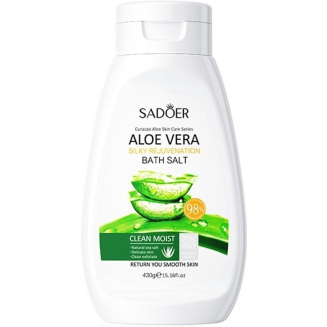 نمک بدن سادور آلوئه‌ورا (SADOER Aloe Vera Bath Salt) – 430 گر