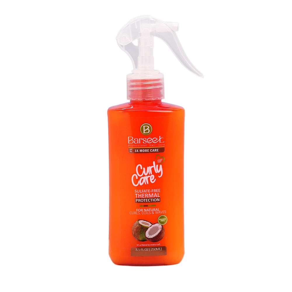 اسپری محافظ حرارتی موهای فر بارسل Curly Care حجم 250 میل