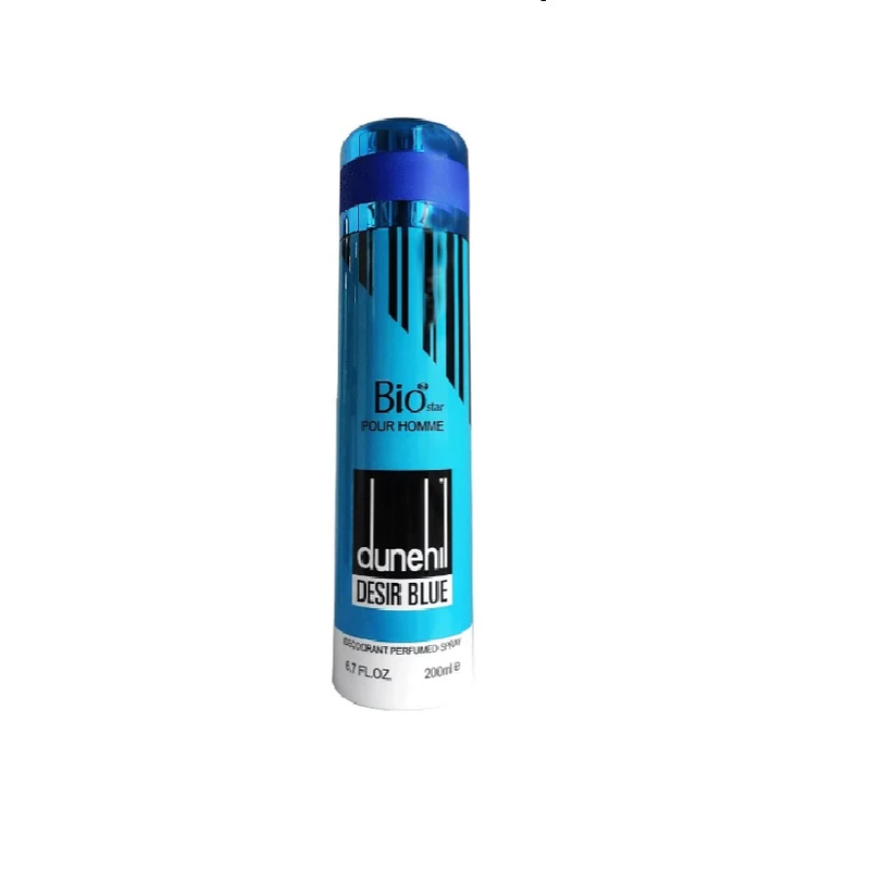 اسپری بدن مردانه بیو استار Dunehll Desir Blue حجم 200 میل