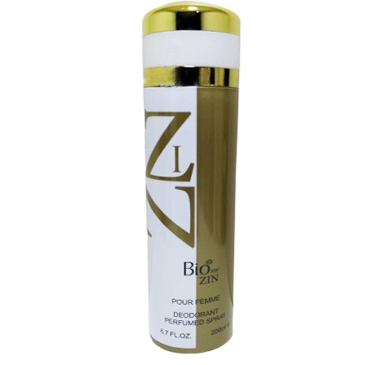 اسپری بدن زنانه Bio Star Zin حجم 200 میلیلیتر
