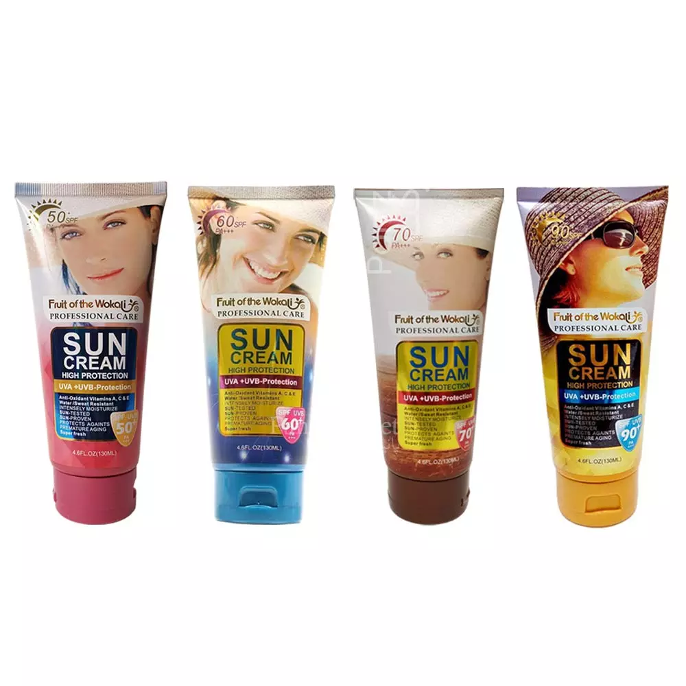 ضد آفتاب وکالی Fruit of the Wokali SPF 50، 60، 70 و 90 حجم 130 میل