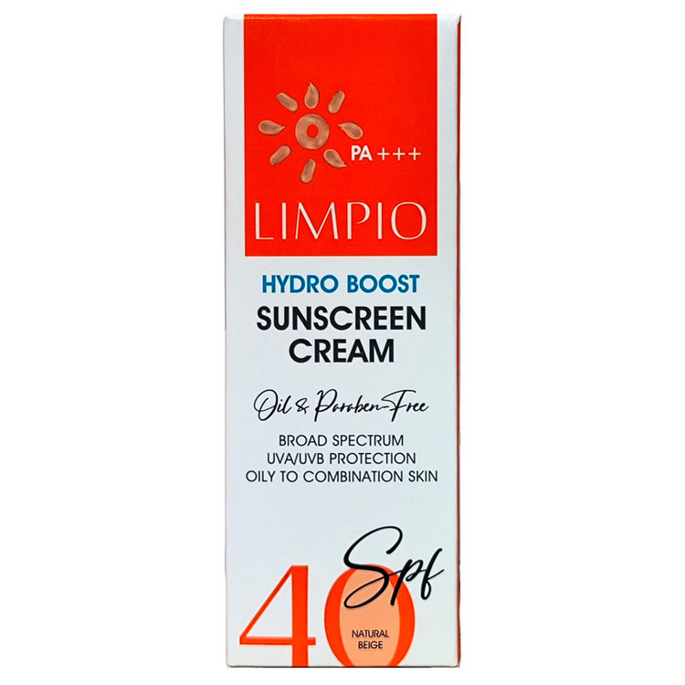 ضد آفتاب رنگی SPF 40 لیمپیو Limpio | ضد آفتاب رنگی صورت