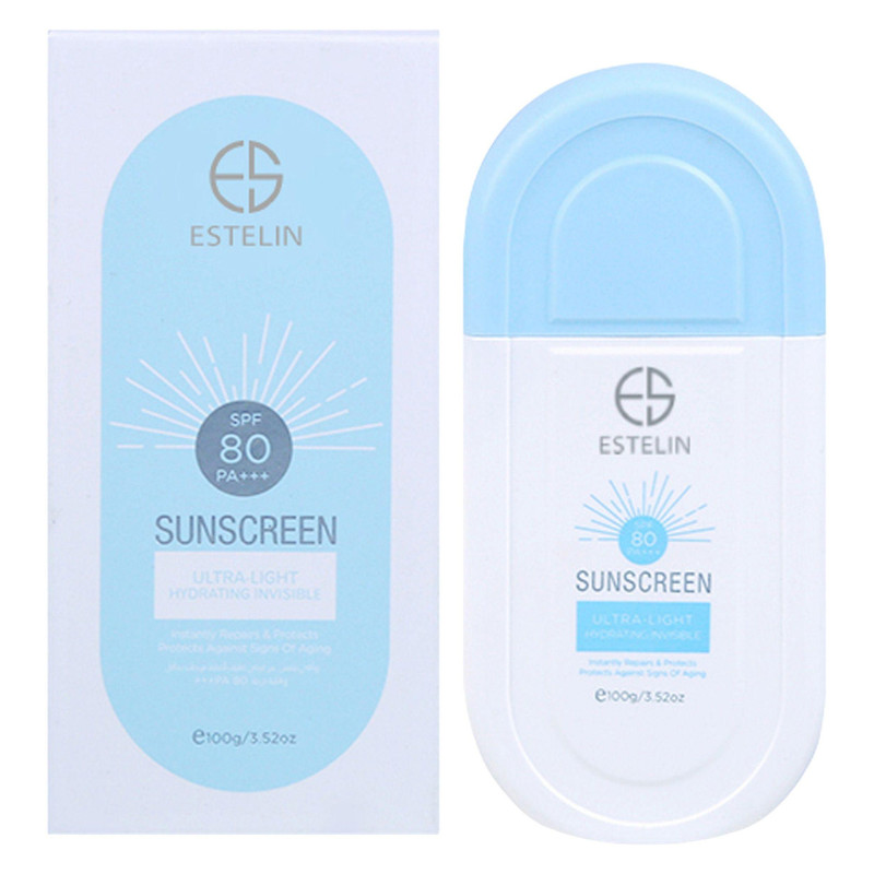ضد آفتاب آبی استیلین SPF 80 مدل Ultra Light Hydrating Invisible