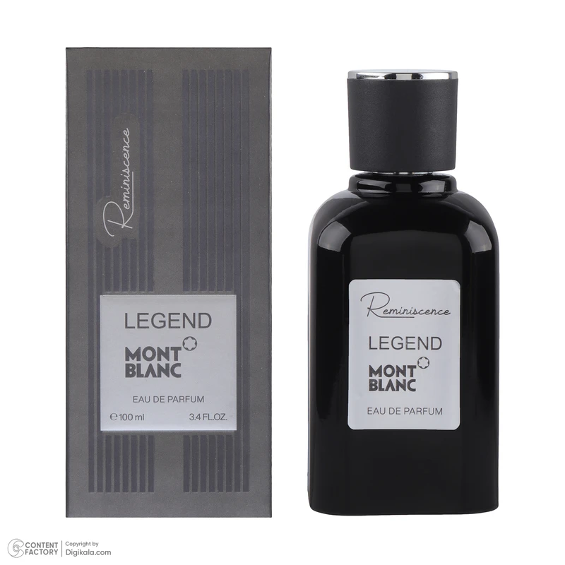 ادوپرفیوم مردانه رمینیسنس مدل Mont Blanc حجم 100 میلی‌لیتر، با رایحه خنک و ساختار چوبی