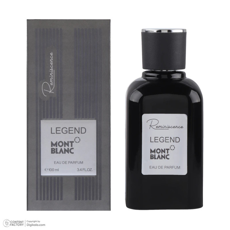 ادوپرفیوم مردانه رمینیسنس مدل Mont Blanc حجم 100 میلیلیتر، با رایحه خنک و ساختار چوبی