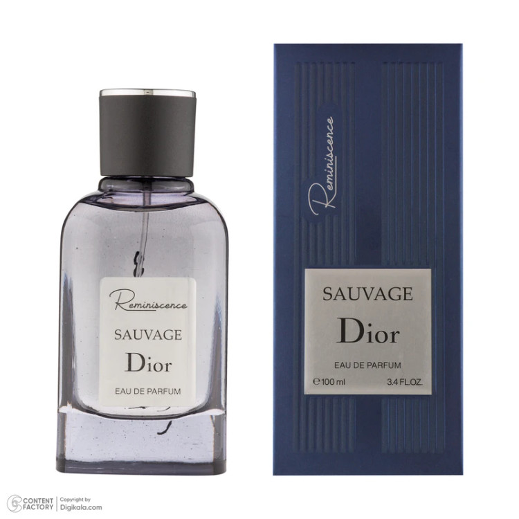 ادو پرفیوم مردانه رمینیسنس مدل sauvage با رایحه گرم حجم 100 میلی لیتر