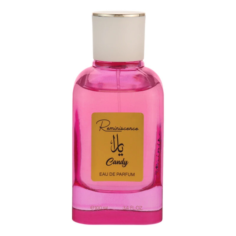 ادو پرفیوم زنانه رمینیسنس مدل CANDY حجم 100 میلیلیتر، با رایحه معتدل، شیرین و ساختار آبنباتی